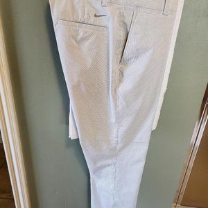 Nike Golf Tour Dri-FIT Pants White with stripe
